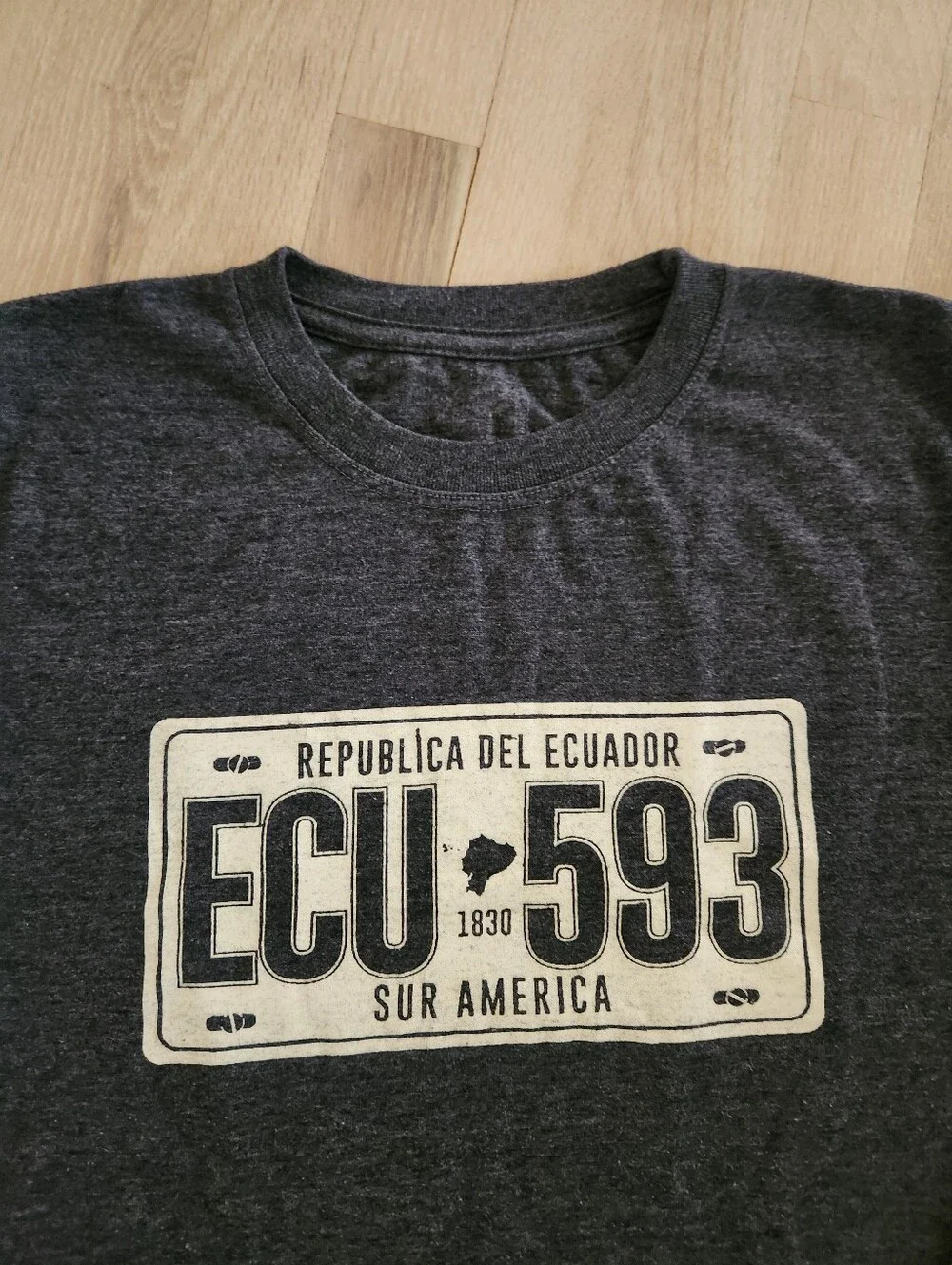 Lot Of 2 Ecuador Kids Graphic T-Shirt Bundle Youth M/L Travel Souvenir Childrens